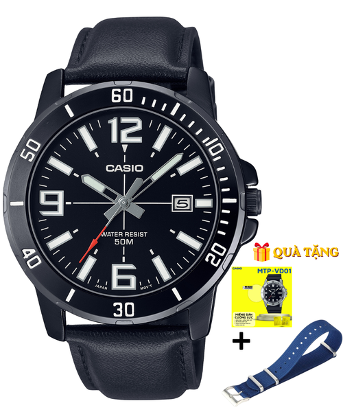 CASIO MTP-VD01BL-1B - QUÀ TẶNG TRỊ GIÁ 600K