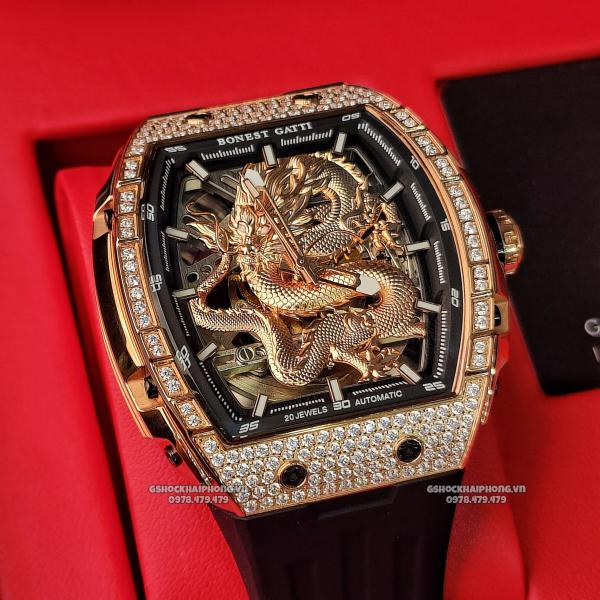 Đồng Hồ Nam Bonest Gatti Dragon King BG5605-A2 Automatic
