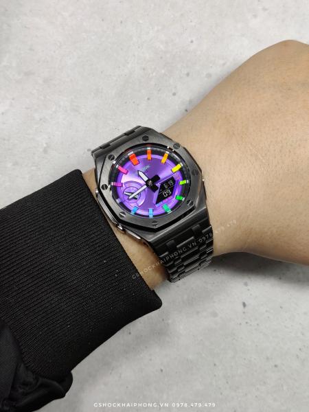 G-SHOCK GA-2100AP - Full Gray Metal Gen 5 - Hyper Color