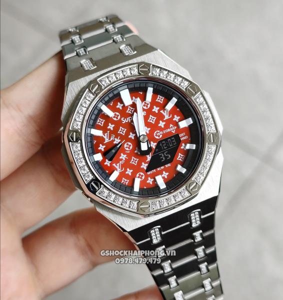 G-SHOCK GA-2100AP - LV x SUPREME ELEMENT 