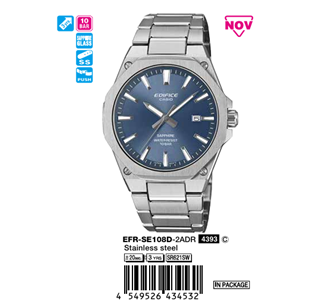Casio EDIFICE EFR-SE108D-2ADR