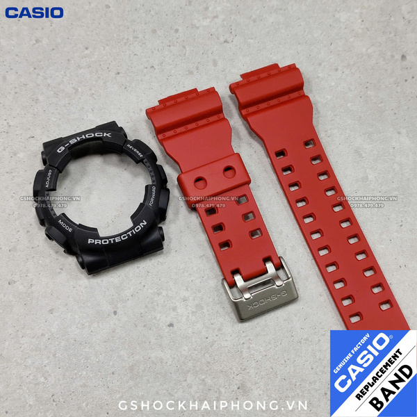 Bộ vỏ GA-100/110/120/140 - Nhám mặt đen dây đỏ 