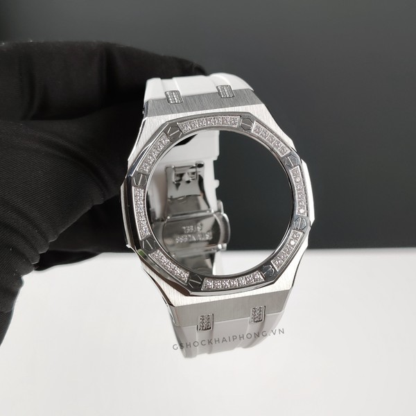 Bộ vỏ GA-2100 AP - Gen 4 - Nạm đá dây cao su trắng