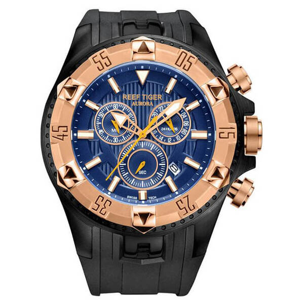 Đồng hồ nam Reef Tiger Aurora Chronograph RGA303-1
