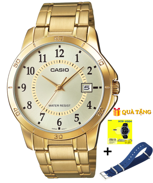 CASIO MTP-V004G-9B - QUÀ TẶNG TRỊ GIÁ 600K