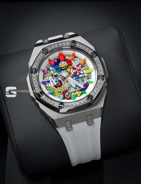 G-SHOCK  GA-2100AP - THE HYPER COLOR X KAIKAIKIKI X METAL CZ CASE