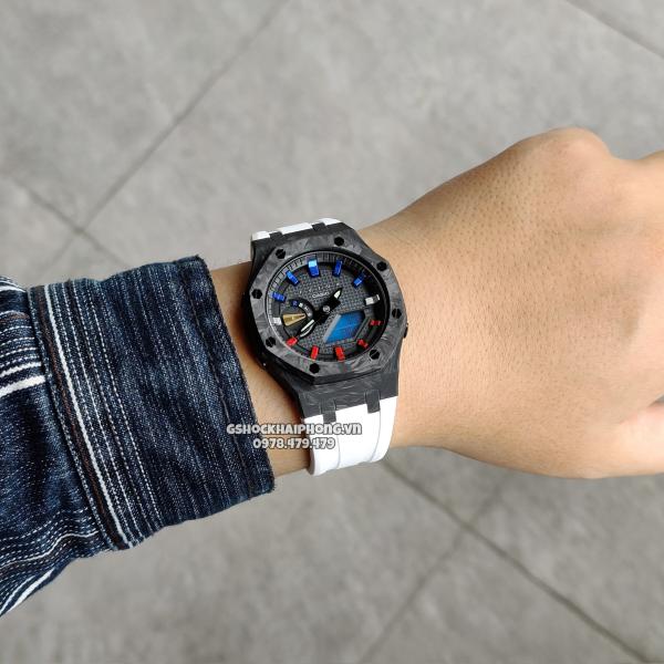 G-SHOCK GA-2100AP - CARBON FIBER X FUTUR PEPSI