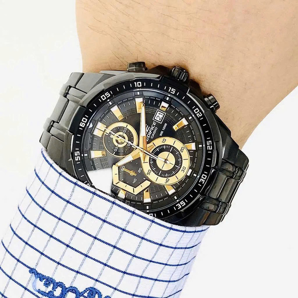 CASIO EDIFICE EFR-539BK-1A - QUÀ TẶNG TRỊ GIÁ 600K 