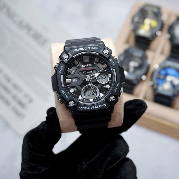  CASIO AEQ-120W-1A  - QUÀ TẶNG TRỊ GIÁ 300K