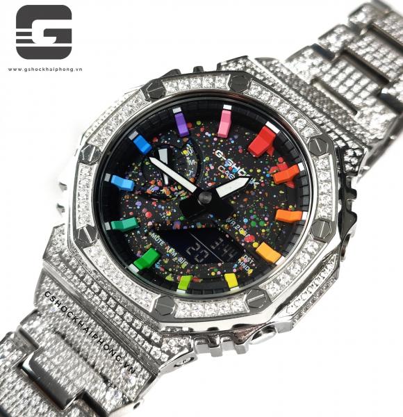 G-SHOCK GA-2100 Rainbow Diamond 