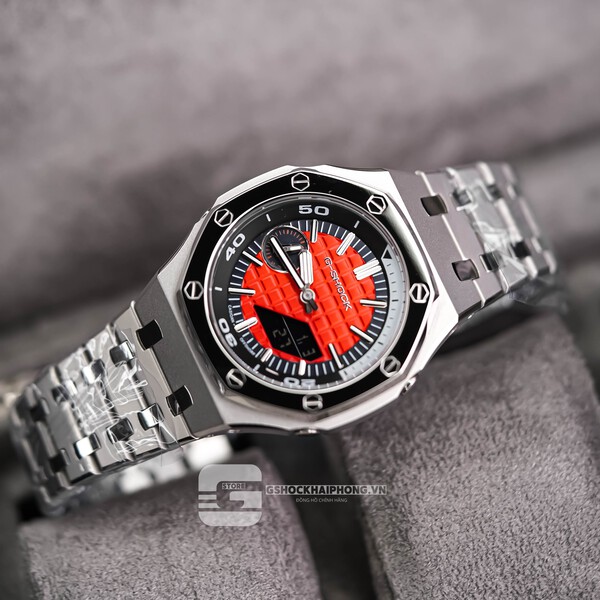 G-SHOCK GA-2100AP - THE OFFSHORE DIVER X LAYERS - RED VELVET