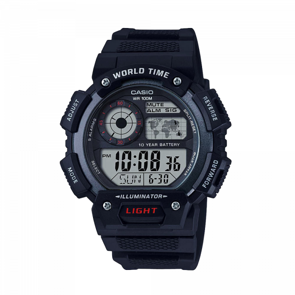 Đồng hồ Nam Chính hãng CASIO AE-1400WH-1AVDF  - Pin 10 năm