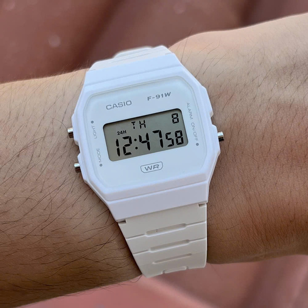 Đồng hồ Nam Chính hãng CASIO F-91WB-7A