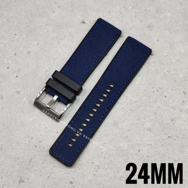 Dây vải nilon chống nước GA-2000 / GA-2200 ( 24mm ) ( Xanh dương ) 