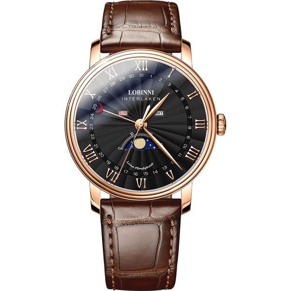Đồng hồ nam chính hãng LOBINNI Moon Phase L3603-4