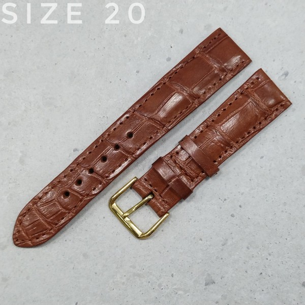 Dây da vân cá sấu - 012