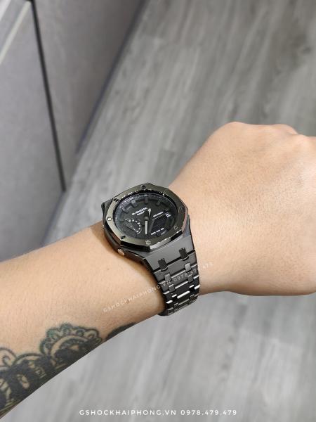 G-SHOCK GA-2100AP - FULL METAL GUN METAL DIAL