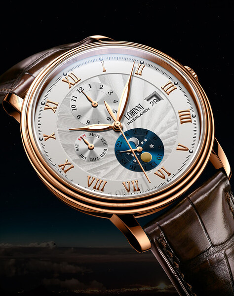 Đồng hồ nam chính hãng LOBINNI Ref.1023-1 (Phiên bản đặc biệt Limited)