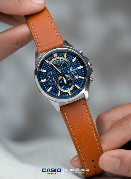 Casio EDIFICE EFR-530 (lên dây da bò)