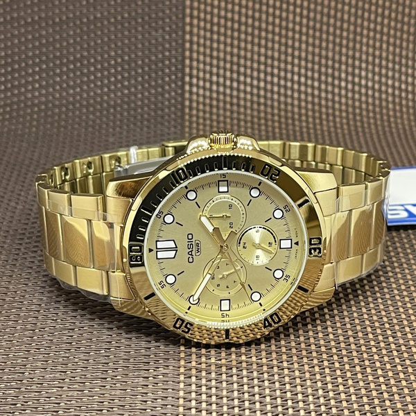 CASIO MTP-VD300G-9E  - QUÀ TẶNG TRỊ GIÁ 300K