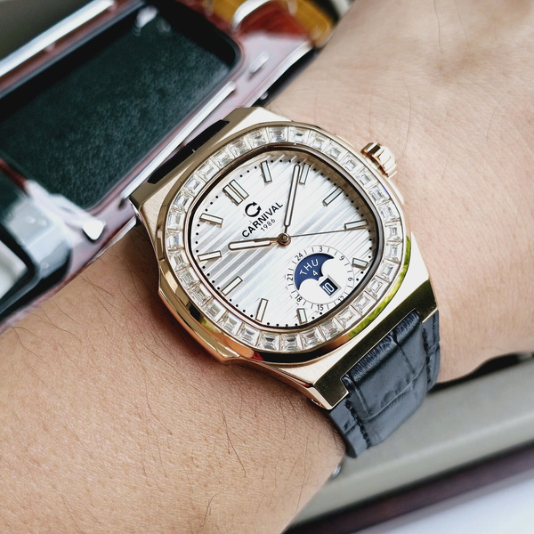 Đồng Hồ Nam Carnival Nautilus Automatic 8110G-VH-T