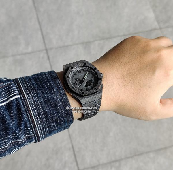 G-SHOCK GA-2100AP - BLACKOUT STARDUST 