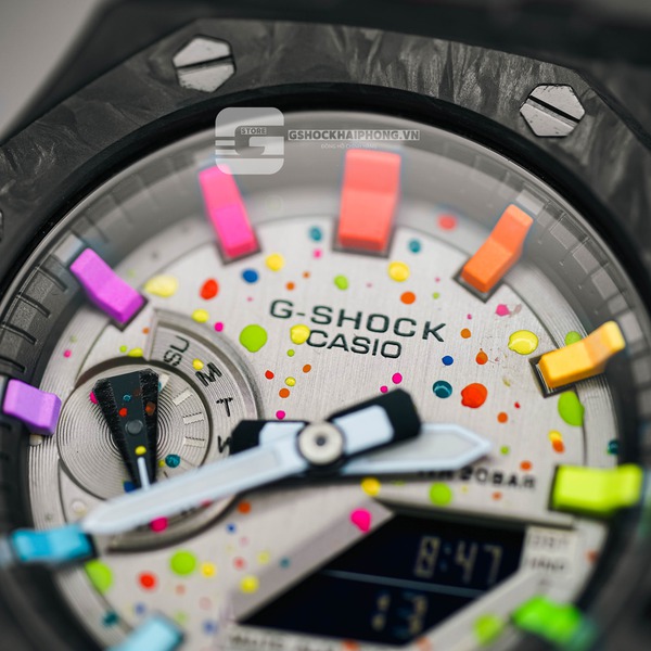 G-SHOCK GA-2100AP - METAL HYPER RB X CARBON CASE