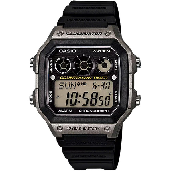 Đồng hồ Nam Chính hãng CASIO AE-1300WH-8A-Pin 10 năm
