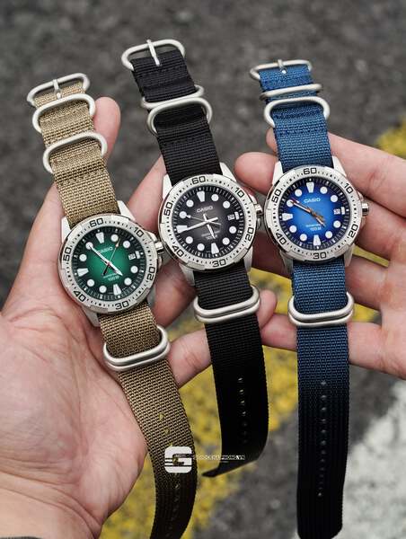 CASIO MTD-140-2A ( Lên dây vải NaTo )