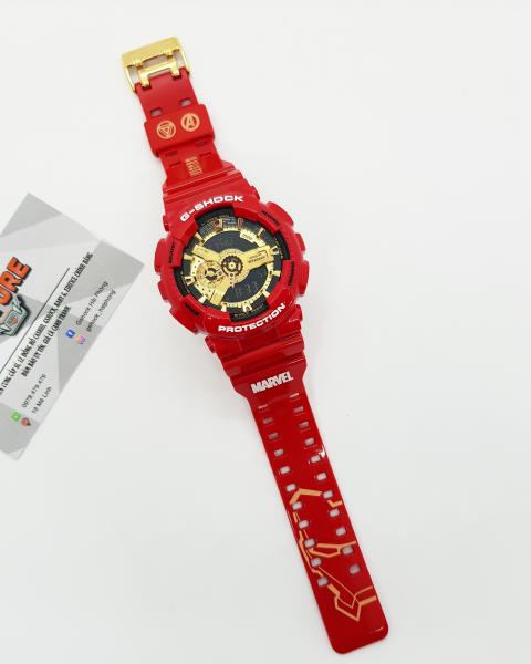 Bộ vỏ Marvel Iron Man đỏ bóng