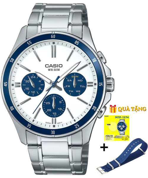 CASIO MTP-1374D-7A2 - QUÀ TẶNG TRỊ GIÁ 600K