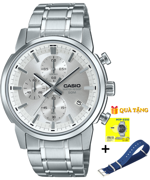 CASIO MTP-E510D-7A  - QUÀ TẶNG TRỊ GIÁ 600K