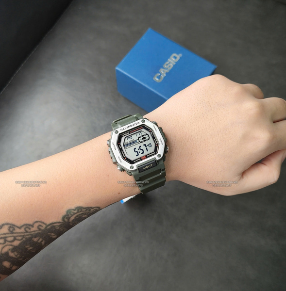Đồng hồ Nam Chính hãng CASIO MWD-110H-3A - Pin 10 năm
