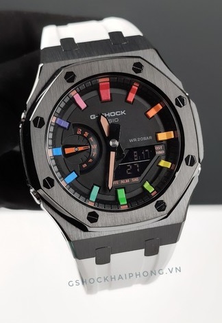 G-SHOCK GA-2100AP - Rainbow Black & Retro