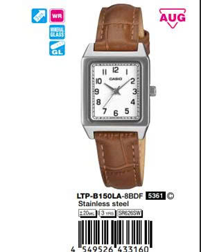 CASIO LTP-B150LA-8B