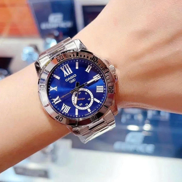 CASIO MTP-VD200D-2B - QUÀ TẶNG TRỊ GIÁ 300K