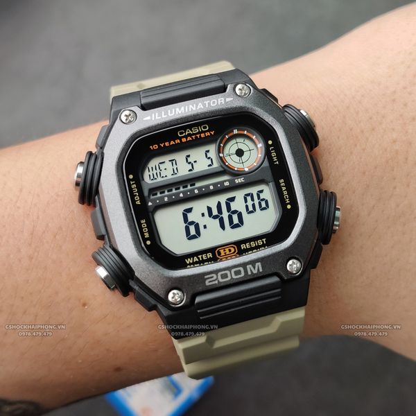 Đồng hồ Nam Chính hãng CASIO DW-291HX-5A- Pin 10 năm
