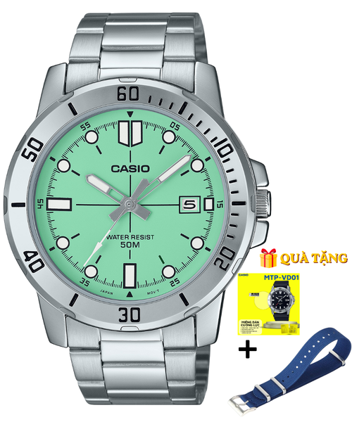 CASIO MTP-VD01D-3E1 - QUÀ TẶNG TRỊ GIÁ 600K