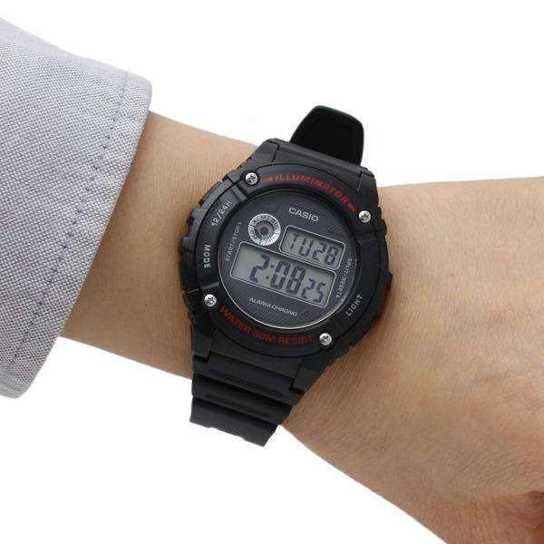 Đồng Hồ Nam Chính Hãng CASIO W-216H-1AVDF
