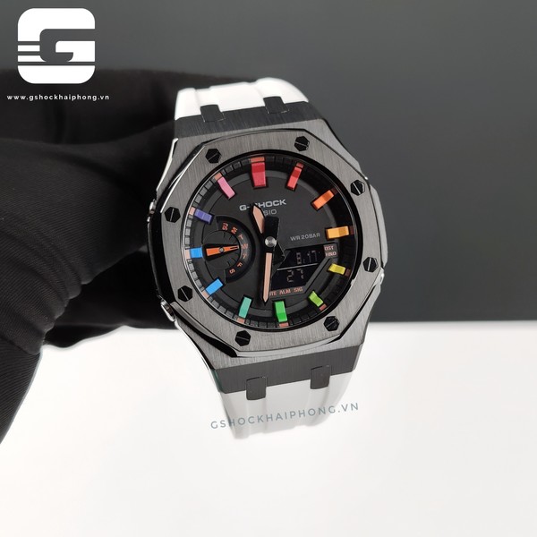 G-SHOCK GA-2100AP - Rainbow Black & Retro
