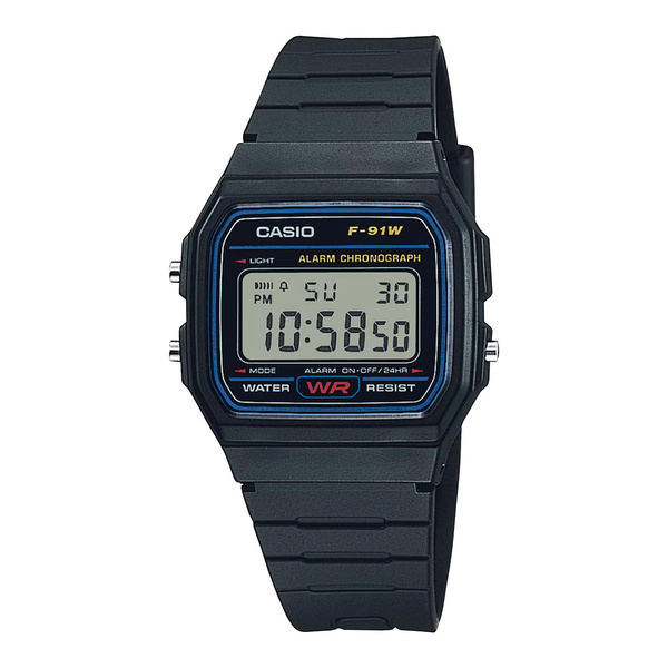 CASIO  F-91W-1D - QUÀ TẶNG TRỊ GIÁ 300K
