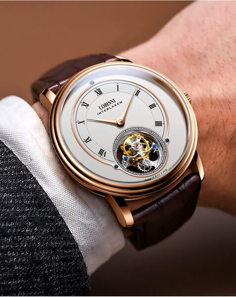 Đồng hồ nam chính hãng LOBINNI Tourbillon L8882-1
