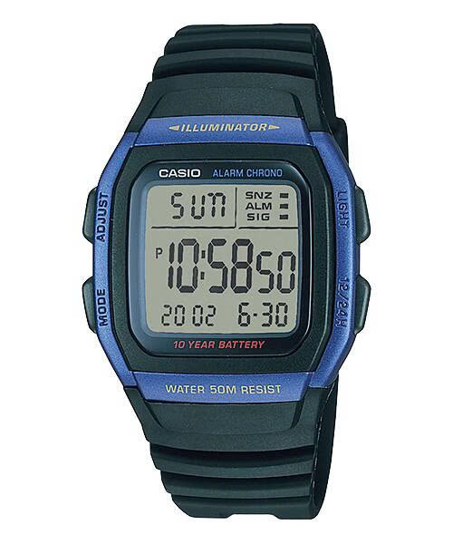 Đồng hồ Nam Chính hãng CASIO W-96H-2a Pin 10 năm