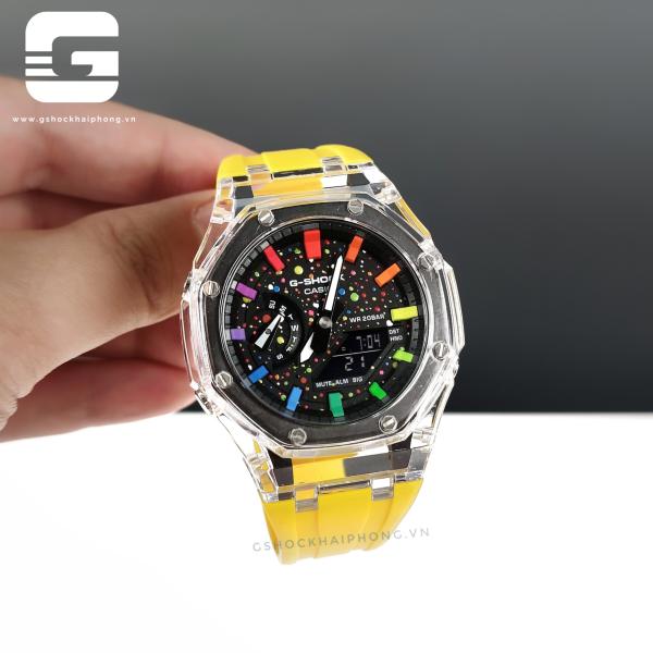 G-SHOCK GA-2100AP - Rainbow Hyper Color 