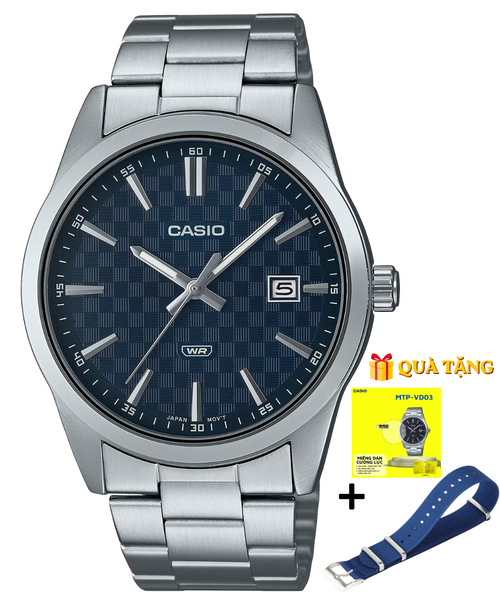  CASIO MTP-VD03D-2A  QUÀ TẶNG TRỊ GIÁ 600K