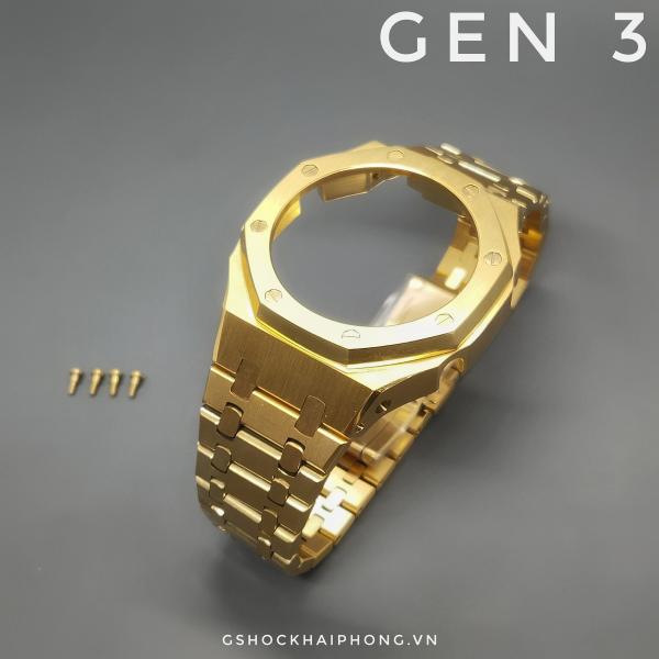 Bộ vỏ metal AP gen 3 Gold
