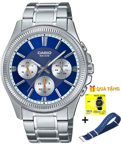 CASIO MTP-1375D-2A1 - QUÀ TẶNG TRỊ GIÁ 600K