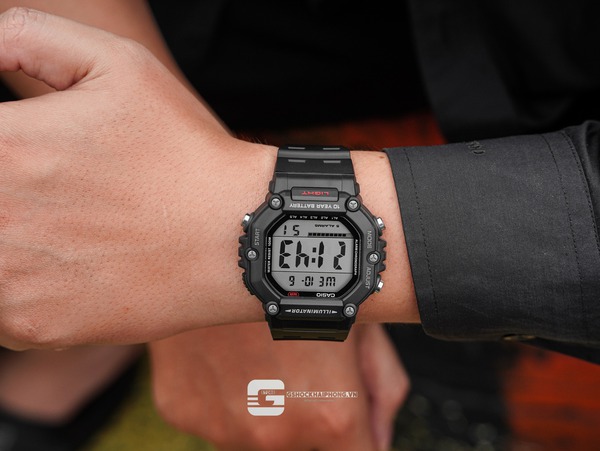 Đồng Hồ Nam Chính hãng Casio AE-1600H-1A - Pin 10 năm