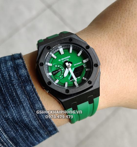 G-SHOCK GA-2100AP - GREEN MOTOR SPORT
