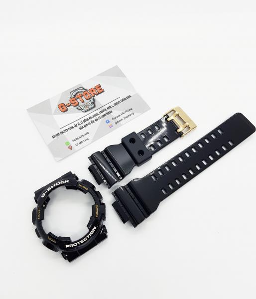 Bộ vỏ đen bóng chữ trắng vàng